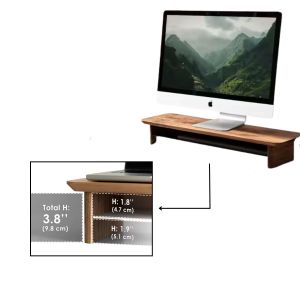 Monitor riser MH28 Screen attachment for 21 - 27‘’ wooden desk extension