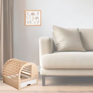Cat litter tray KS31 modern wood DPL1
