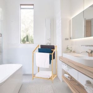 Towel rail HS9 towel rail 86cm bamboo DPL1