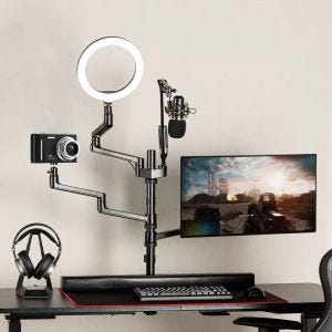 4-in-1 desk mount SH23 adjustable live streaming mount DPL1