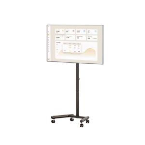 TV mount 50‘’ with castors FH25 TV trolley adjustable floor stand for screen