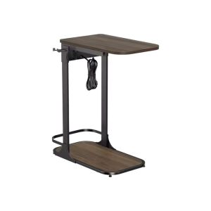 Modern side table BT25 with USB port C-shaped bedside table