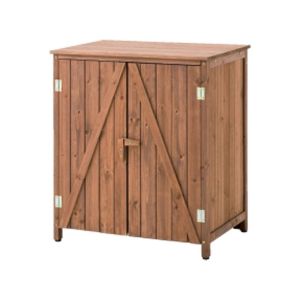 Garden cabinet weatherproof Divit GI44 tool shed made of fir wood weatherproof 70 x 50 x 80 cm brown