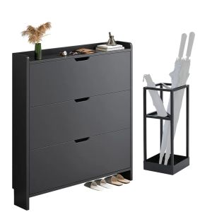 Set shoe cabinet and umbrella stand Divit TS68 shoe rack and umbrella stand