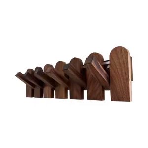 Wall coat rack with 6 hooks Divit WG4 Coat hooks for wall Piano coat rack