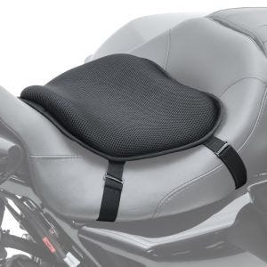 168207-0 Gel Sitzkissen Royal Enfield Interceptor 650 Komfortkissen L Tourtecs schwarz_1