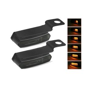 Lenkerblinker für Ducati Hypermotard 950 / SP Lauflicht Blinker LED Lumitecs TS4 getönt_1