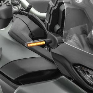 Sequential LED indicators motorcycle / turn signals Lumitecs KP6 2 pieces ECE DPLU
