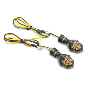 Indicators compatible with Ducati Streetfighter/ S / Supersport/ S LED Turn signals Lumitecs BL2 tinted