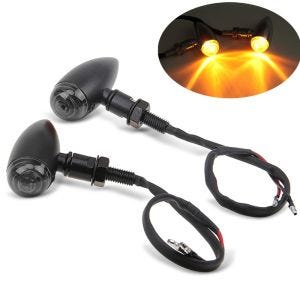 LED Blinker für Honda Shadow VT 750 / 600 / 125 C mit E-Prüfzeichen Lumitecs BL14 getönt_1