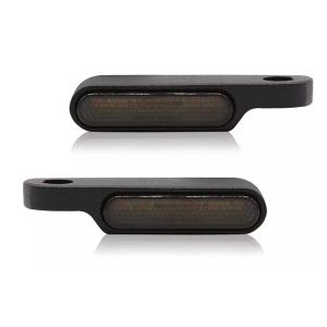 LED handlebar turn signal fits for Harley Davidson Softail models Craftride RV377 mini turn signal with E-mark fits for handlebar fittings tinted black