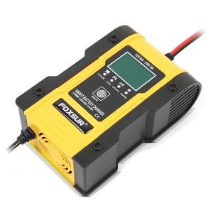 Motorrad Batterie Ladegerät Lithium / Blei 3/6A Automatik Lumitecs IO5_1