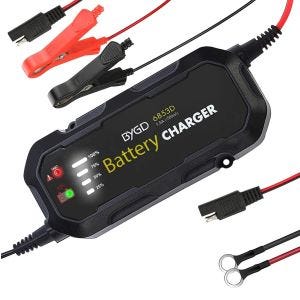 Batterie Ladegerät für Harley Street Glide / Special Zaddox ZX-4 Lumitecs BC2_1