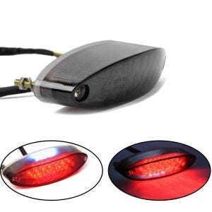 Motorrad LED Rücklicht mit Bremslicht und Dauerlicht Lumitecs mit E-Prüfzeichen_1