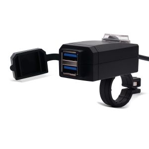 12V motorcycle USB socket Lumitecs US2