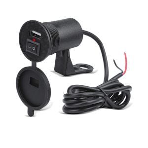12V motorcycle USB socket Lumitecs US4