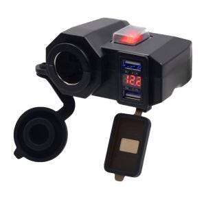 12V USB socket compatible with BMW R 1200 GS / Adventure Lumitecs US12