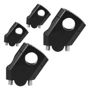 2x Handlebar  riser Tourtecs 40mm Aluminium for Handlebars with Ø 22mm 7/8" black Discount Set