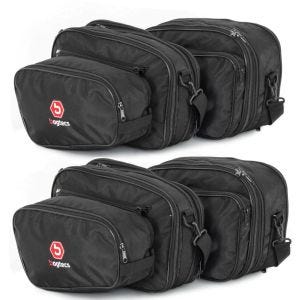 2x Pannier Liner Inner bag compatible with BMW F 900 R / F 900 XR 20-21 Bagtecs Discount Set