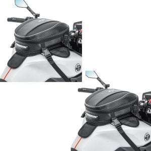 2x Motorcycle Tank bag Tail bag Bagtecs MR5 expandable 11-15Ltr black Discount Set