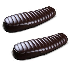 2x Seat for Cafe Racer or Scrambler Rebuilding Craftride SL4 Flat brown Discount Set