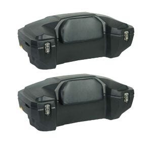 2x ATV Cargo Box Top Case Rear Top Box Bagtecs QT4 96 Litres Discount Set