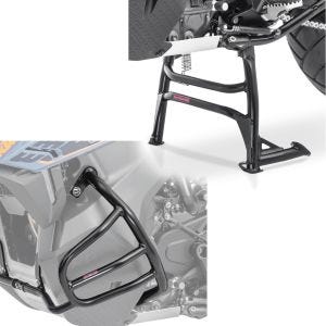 Set: Centre Stand compatible with KTM 790 Adventure 19-21 Center Stand + Engine Guard Crash Bar