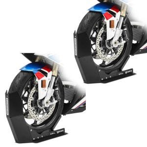 Set: Wheel Chock Easy-Fix Rocker to 21" bl + bl matt for Cruiser Sport CB40041