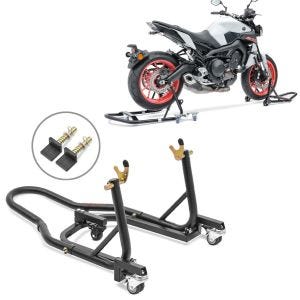 Set: Paddock Stand Set Rear and Front MV1 Dolly Mover + Rear Paddock Stand Dolly Mover 2 -matt
