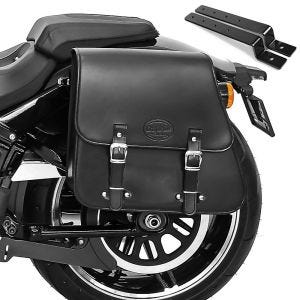 Satteltasche TM + Haltesatz für Harley Davidson Street 750 Craftride_1