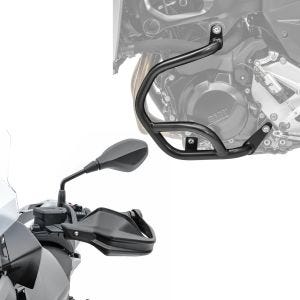 Set: Engine Guard compatible with BMW F 900 R / XR 20-24 BG2 Motoguard with Handguards s Hand protection blk
