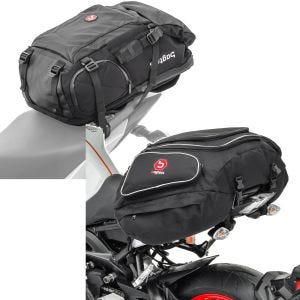 Set: Backpack HX5 Tail bag 45Ltr with helmet strap + Tail Bag
