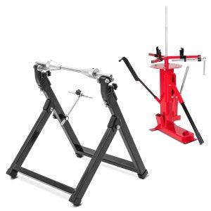 Tire mounting device red + WU-2 balancing device