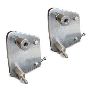 Set 2x Adaptor for ConStands Power Classic / Evo compatible with Honda Hornet 750 23-25
