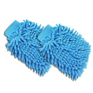 Set of 2 Wash glove motorcycle care set Cleaning Kit Tourtecs WH3