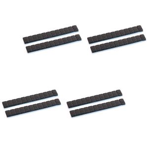 Set of 4 Wheel balancing weights motorcycle ConStands tyres weights 2 pieces 12x5g black
