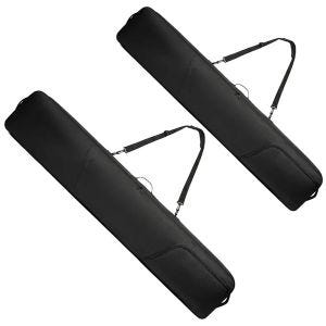 Set of 2 Padded ski bag Cranit ST1 snowboard bag travel bag black NEW
