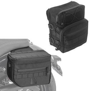 Saddlebags Club Style DC1 + handlebar bag Club Style DC2 black