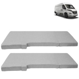 2x Folding mattress driver's cab VM7 suitable for Ducato, Jumper, Boxer Folding mattress sleeping pad
