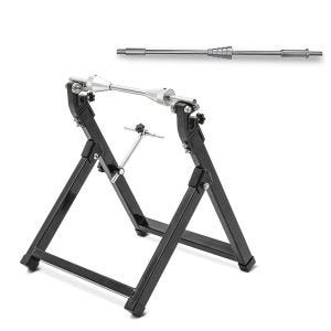 Balancing stand motorcycle ConStands WU-2 balancing device black + adapter/balancing adapter suitable for scooters/pit bikes ConStands AA6 15mm