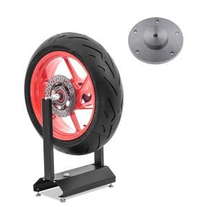 Balancing stand motorcycle ConStands WU-1 balancing device black + adapter/balancing adapter suitable for BMW R 1200 GS 04-18