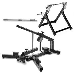 Tire changer 12-21" set with balancing stand suitable for motorcycle tires ConStands black + adapter/balancing adapter suitable for scooters/pit bikes ConStands AA6 15mm