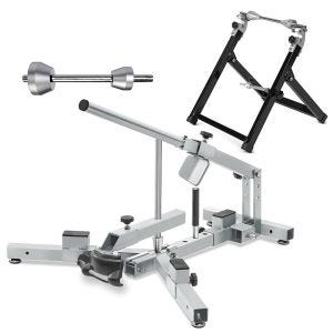 Tire changer 12-21" set with balancing stand suitable for motorcycle tires ConStands MD4Z + adapter/balancing adapter suitable for Motocross, Enduro 14-23