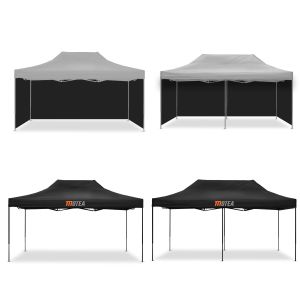 Pavillion 3x6m foldable Tourtecs for the racetrack + Pavillion 3x4,5m MOTEA  + 4 Pavillon walls foldable for Racing tent 3x6m + 4 Pavillon walls 3x4,5m black