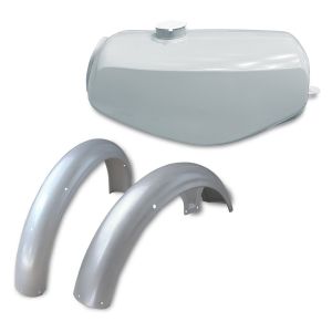 Set: Tank compatible with Simson S51 / S50 / S70 and Mudguard front + rear Craftride primed