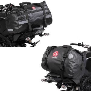 Set: tail bag XB50 Waterproof Rear Seat Dry Bag Volume 50L + tail bag TB40 Waterproof Rear Seat Dry Bag Volume 40L