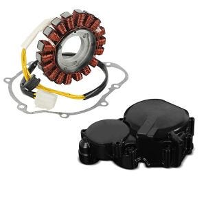 Set: Lichtmaschine Stator für Suzuki GSX-R 750 / 600 06-15 + Lichtmaschinendeckel für Suzuki GSX-R 600/ 750 06-17_1