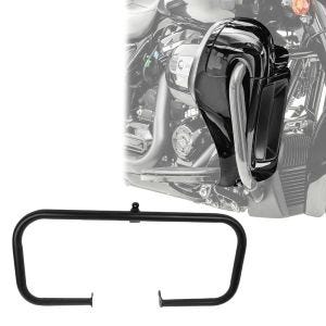 Set Lower vented Leg Fairing + Engine Guard suitable for Harley Davidson Touring 14-23 Craftride