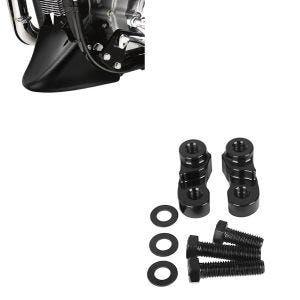 Set: Bugspoiler Harley Davidson Sportster 04-20 in schwarz + Tieferlegungskit 1" Alu für Harley Sportster 05-20 Tieferlegung_1