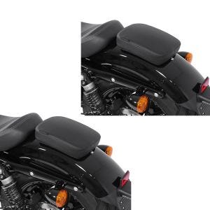 2x Sozius Saugnapf Sitzpad für Custom Bikes Craftride Glider schwarz Spar-Set_1